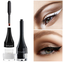 Load image into Gallery viewer, White Eyeliner Cream Multi-colors Eyeliner Cream with Makeup Brush Lower Eyelid Waterproof Anti-sweat Cosmetics Women Makeup Gift
