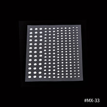 Load image into Gallery viewer, DIY Disposable Rhinestones Tattoo Stickers Face Jewelry Color Crystal Eyes Face Body Waterproof Makeup Decorations Face Sticker
