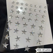 Load image into Gallery viewer, DIY Disposable Rhinestones Tattoo Stickers Face Jewelry Color Crystal Eyes Face Body Waterproof Makeup Decorations Face Sticker
