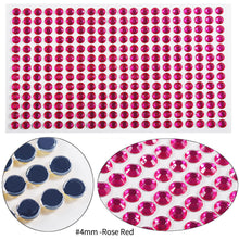Load image into Gallery viewer, Rhinestone Face Tattoo Stickers DIY Face Decorations Halloween Music Festival Party Mobile Crystal Sticker Children Girls Face Tattoo Stickers
