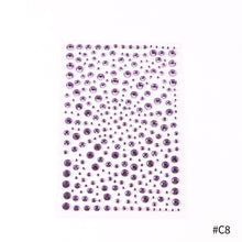 Load image into Gallery viewer, DIY Face Decorations Rhinestone Stickers for Halloween Music Festival Party Mobile Crystal Sticker Children Girls Face Tattoo Stickers
