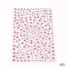 Load image into Gallery viewer, DIY Face Decorations Rhinestone Stickers for Halloween Music Festival Party Mobile Crystal Sticker Children Girls Face Tattoo Stickers
