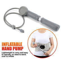 Load image into Gallery viewer, Red Light Heating Vibration Massage Airbag Support Back Belt Inflatable Belt Relief Waist Support Belt Abdomen Pain Relief Massager
