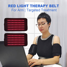 Load image into Gallery viewer, Red Light Physiotherapy Belt LED Therapy Belt for Pain Relief Infrared Light Shoulder Knee Waist Joints Muscle Belt Light Therapy
