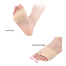 Load image into Gallery viewer, Thread Thickened Forefoot Pad Built-in Gel Soft Comfortable Forefoot Pad Anti-wear Forefoot Pad Foot Care
