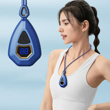 Load image into Gallery viewer, Cervical Vertebra Massage Instrument Mini Pulse Portable Pendant Neck Protector Smart Heating Neck Massager
