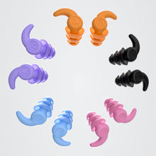 Load image into Gallery viewer, Silicone Noise Reduction Earplugs Three Layer Sound Insulation Noise Reduction Earplugs Reusable Washable Sleeping Ear Plugs
