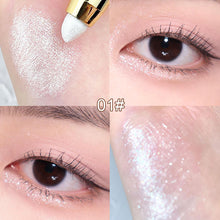 Load image into Gallery viewer, Pearl Light Fine Flash Eyeshadow Pen Double Head Multicolored Eye Shadow Stick Eye Brightening Eye Makeup Cosmetics
