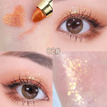 Load image into Gallery viewer, Pearl Light Fine Flash Eyeshadow Pen Double Head Multicolored Eye Shadow Stick Eye Brightening Eye Makeup Cosmetics
