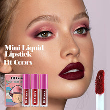 Load image into Gallery viewer, 3pcs/set Matte Lip Glaze Waterproof Nude Matte Lipstick Non-fading Long Lasting Lip Balm Lip Makeup Cosmetics
