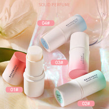 Load image into Gallery viewer, Macaron Solid Perfume Balm Stick Portable Mild Long-lasting Solid Balm Fresh Fragrance Deodorant Stick

