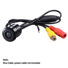 Load image into Gallery viewer, 140 Degree 4 LED Video Car Rear View Camera HD Night Vision Reversing Auto Parking Monitor CCD Without RCA Cable &amp; Power Cable
