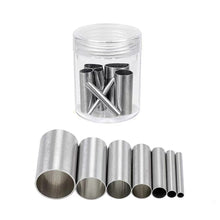 Load image into Gallery viewer, 7pcs Hole Hollow Round Cutter Pottery Tools Polymer Clay Tools Clay Extruder with Orangnizing Box
