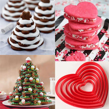 Load image into Gallery viewer, 6pcs Multiuse Star Heart Polymer Clay Cutter Pottery Cutting Mold Ceramic Mould Cookie Molds Accessories
