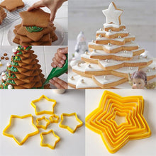 Load image into Gallery viewer, 6pcs Multiuse Star Heart Polymer Clay Cutter Pottery Cutting Mold Ceramic Mould Cookie Molds Accessories
