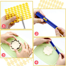 Load image into Gallery viewer, Alphanumeric Imprint Stamp DIY Polymer Clay Pottery Tool Embossing Tool Set Cutter Soft Candy Biscuit Mold
