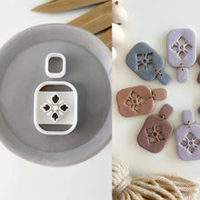 Load image into Gallery viewer, Polymer Clay Earring Cutter Cutting Mold DIY French Earrings Jewelry Pendant Embossing Making Tool
