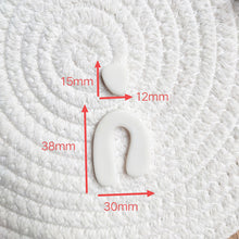 Load image into Gallery viewer, Polymer Clay Earring Cutter Cutting Mold DIY French Earrings Jewelry Pendant Embossing Making Tool
