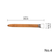 Load image into Gallery viewer, Widen Sawtooth Clay Texture Tool Paste Amending Tool Ceramic Sculpture Clay Plastic Bamboo Handle Pottery Tool
