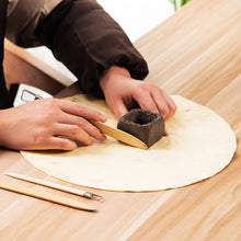 Load image into Gallery viewer, Pottery Wheel Pad Fixation Cloth Pad Fixed Mat PVA Water Absorbent Towel Cleaning Cloth Clay Sculpture Modeling Tools Pottery Accessories

