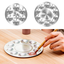 Load image into Gallery viewer, Aluminum Paint Palette Tray For Pottery Clay Art Supply School Supplies Watercolor Oil Painting Rray
