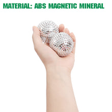 Load image into Gallery viewer, 1Pair Hand Magnetic Therapy Spiky Hand Massage Ball Pressure Relief Trigger Point Pocket Massager Health Care Tool
