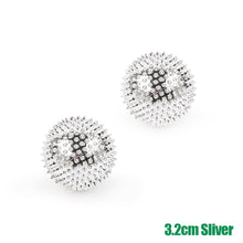 Load image into Gallery viewer, 1Pair Hand Magnetic Therapy Spiky Hand Massage Ball Pressure Relief Trigger Point Pocket Massager Health Care Tool
