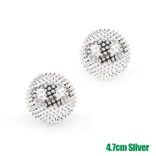 Load image into Gallery viewer, 1Pair Hand Magnetic Therapy Spiky Hand Massage Ball Pressure Relief Trigger Point Pocket Massager Health Care Tool
