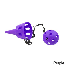 Load image into Gallery viewer, Children Outdoor Fun Ball and Cup Toy Set For Throw and Catch Ball Game Toy Softball Kendama For Beginner Kids Motor Skills Toy
