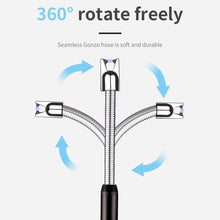 Load image into Gallery viewer, Outdoor Metal Windproof Power Display Hook Ignition Gun Home 360° Use Kitchen Candle Gas Stove Plasma Pulse Electric Arc Lighter

