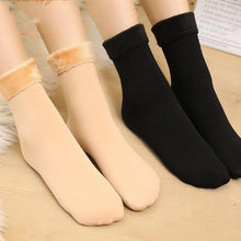 Load image into Gallery viewer, Winter Warm Thicken Thermal Socks Snow Boots Floor Sock Velvet Women Soft Casual Solid Color Sock Wool Cashmere
