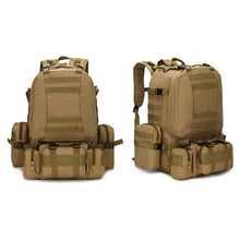 Load image into Gallery viewer, 50L Tactical Backpack Army Backpack Men's Military Molle Army Bag Outdoor Hiking Trekking Backpack
