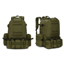 Load image into Gallery viewer, 50L Tactical Backpack Army Backpack Men's Military Molle Army Bag Outdoor Hiking Trekking Backpack
