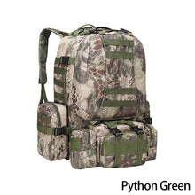 Load image into Gallery viewer, 50L Tactical Backpack Army Backpack Men's Military Molle Army Bag Outdoor Hiking Trekking Backpack
