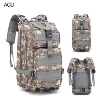 Load image into Gallery viewer, 30L Tactical Backpack Army Backpack Men's Military Molle Army Bag Outdoor Hiking Trekking Backpack
