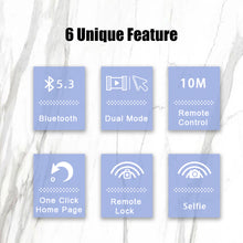Load image into Gallery viewer, Wireless Bluetooth Ring Remote Control Portable Fingertip Selfie Video Controller Automatic Page Turner Browsing For Phone
