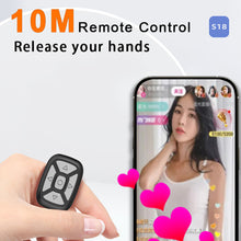 Load image into Gallery viewer, Wireless Bluetooth Ring Remote Control Portable Fingertip Selfie Video Controller Automatic Page Turner Browsing For Phone
