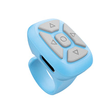 Load image into Gallery viewer, Wireless Bluetooth Ring Remote Control Portable Fingertip Selfie Video Controller Automatic Page Turner Browsing For Phone
