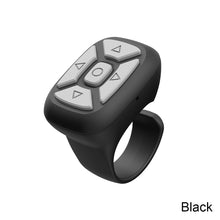 Load image into Gallery viewer, Wireless Bluetooth Ring Remote Control Portable Fingertip Selfie Video Controller Automatic Page Turner Browsing For Phone
