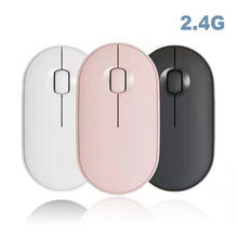 Load image into Gallery viewer, 1000 DPI 24GHz Pebble M350 Wireless Mouse Silent Bluetooth USB Receiver Wireless Mouse Computer Laptop Game Mouse
