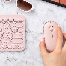 Load image into Gallery viewer, 1000 DPI 24GHz Pebble M350 Wireless Mouse Silent Bluetooth USB Receiver Wireless Mouse Computer Laptop Game Mouse
