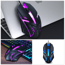 Load image into Gallery viewer, V1 Wired Luminous Mouse E-sports Backlit Mouse Usb Desktop Computer Notebook Office Mouse
