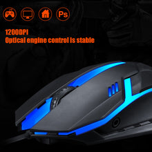 Load image into Gallery viewer, V1 Wired Luminous Mouse E-sports Backlit Mouse Usb Desktop Computer Notebook Office Mouse
