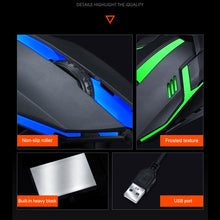 Load image into Gallery viewer, V1 Wired Luminous Mouse E-sports Backlit Mouse Usb Desktop Computer Notebook Office Mouse
