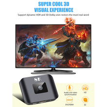 Load image into Gallery viewer, 8K HDMI 2.1 Switch 8k 60hz 4k 120hz Switch 8K HDMI 2 In 1 out splitter 2x1 HDMI Switcher With Romote Control For PS4 Xbox HDTV

