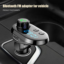Load image into Gallery viewer, New Q15 Car Handsfree Wireless Bluetooth Kit FM Transmitter Car LCD Display MP3 Player USB Charger FM Modulator Car Accessories
