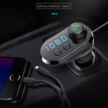 Load image into Gallery viewer, New Q15 Car Handsfree Wireless Bluetooth Kit FM Transmitter Car LCD Display MP3 Player USB Charger FM Modulator Car Accessories
