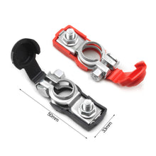 Load image into Gallery viewer, Pair Negative Positive Cars Auto Battery Cable Terminal Top Post Clamp Preservative Truck Accessories
