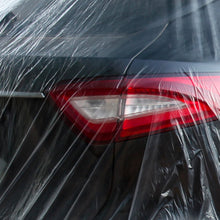 Load image into Gallery viewer, Universal Transparent Car Cover Waterproof Dustproof Disposable Covers Plastic Car Covers Size S-XL
