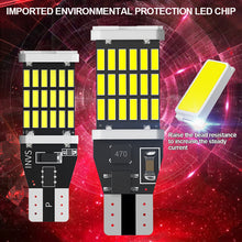 Load image into Gallery viewer, 1Pc T15 W16W Car Interior LED Lights Canbus No Error 4014 45SMD Lamp Tail Reverse Light 12V Accessories
